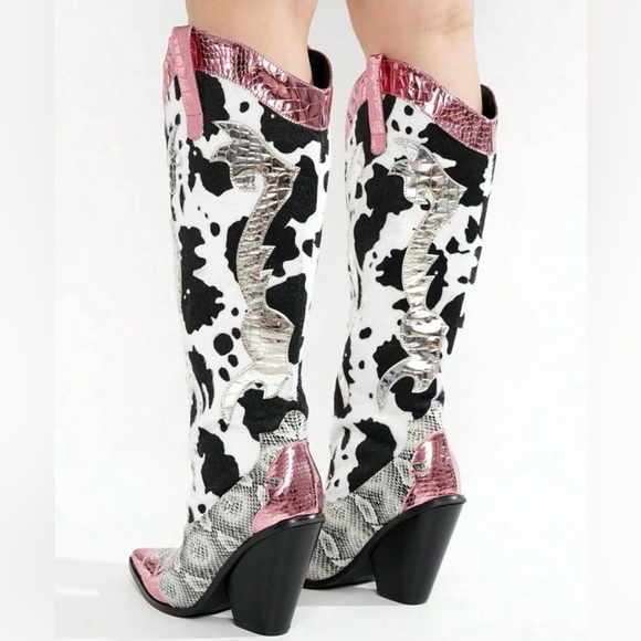 Cape Robbin Animal Print Cowgirl Boots- US9 - Picture 9 of 11